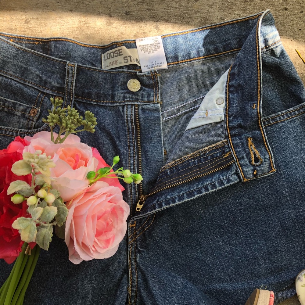 Levi’s 569 Sexy High Waisted Jean Shorts